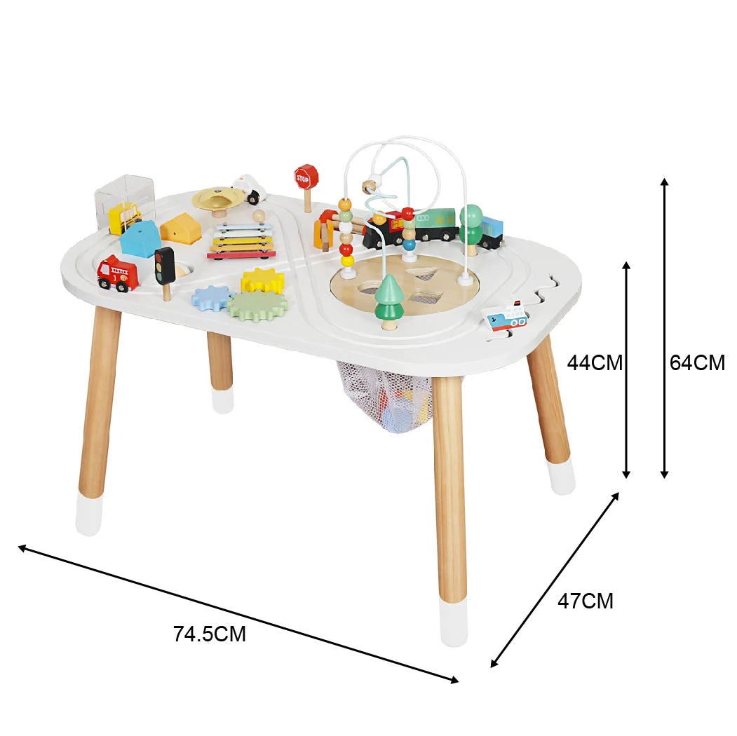 שולחן פעילות לילדים מעץ MDF איכותי דגם לביא