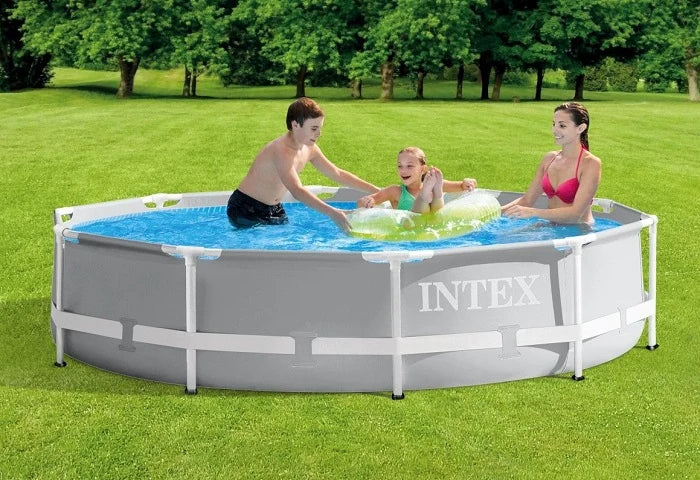 בריכת עמודים עגולה Prism Frame 305X76 26700 מבית INTEX