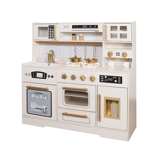 מטבח אלקטרוני ענק לילדים מעץ MDF איכותי דגם בארי