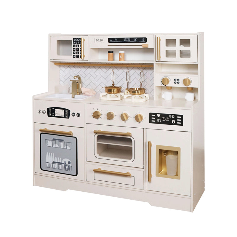 מטבח אלקטרוני ענק לילדים מעץ MDF איכותי דגם בארי