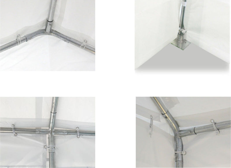 אוהל לאירועים 2X4 פרמיום PVC חזק במיוחד