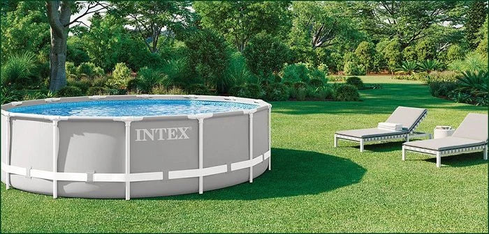 בריכת אולטרה עמודים עגולה Prism Frame 427X107 26720 מבית INTEX