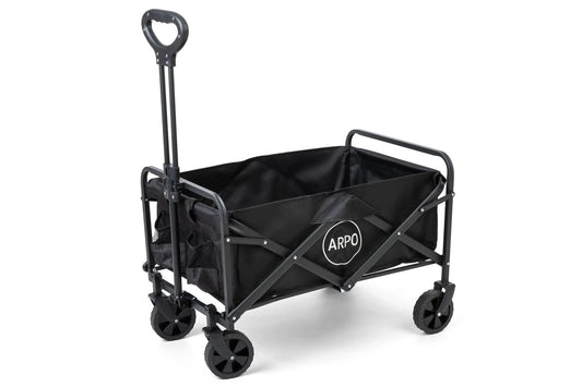עגלת קמפינג מתקפלת צבע שחור דגם שייטת ARPO ארפו EDC-100L
