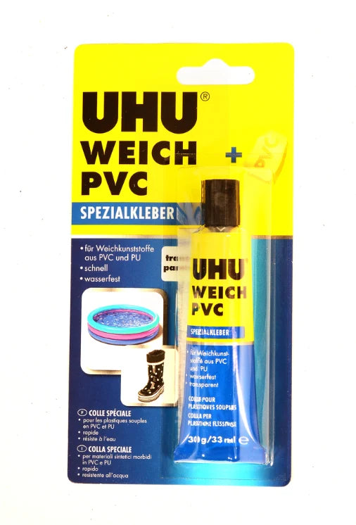שפורפרת דבק UHU מתייבש במהירות להדבקת בריכות 30 גרם 502046655