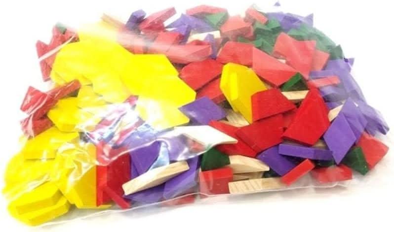 משחק הרכבה צורות גאומטריות 250 חלקים