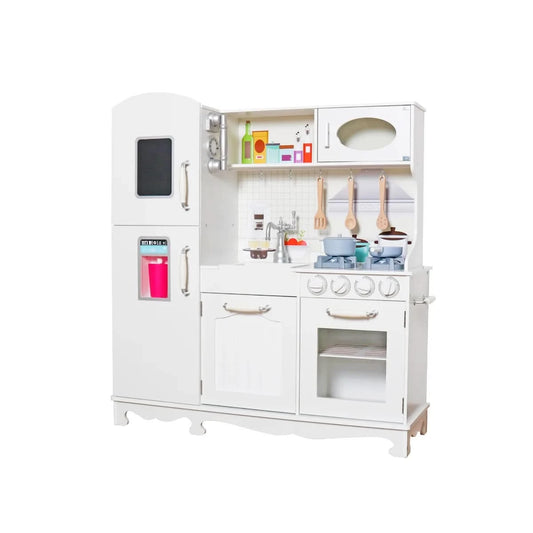 מטבח עץ ענק לילדים דגם צליל - אלקטרוני עם עץ MDF איכותי