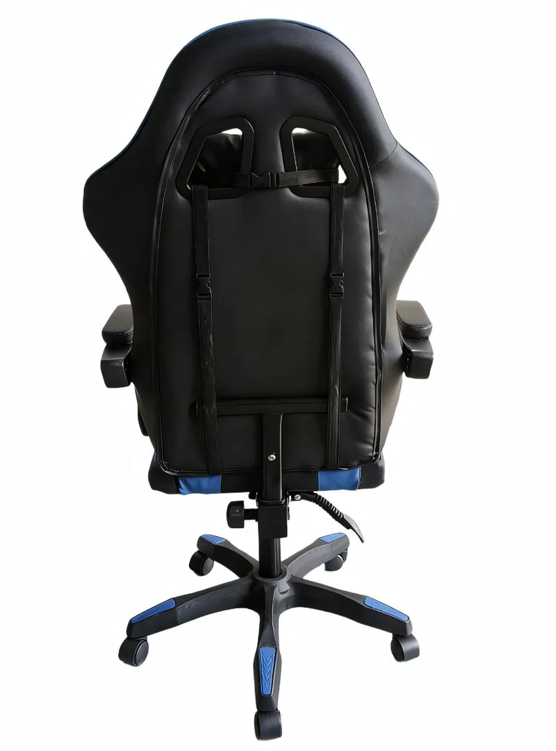 כיסא גיימינג בצבע כחול 7008B מבית LEVEL UP