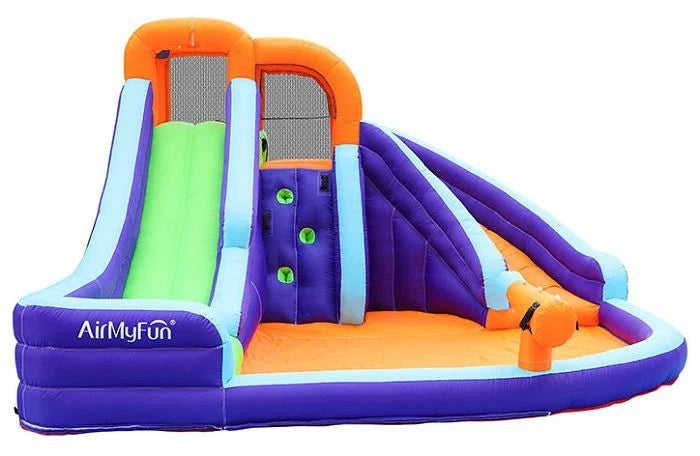 מתנפח מים עם שתי מגלשות W83006 מבית Doctor Dolphin