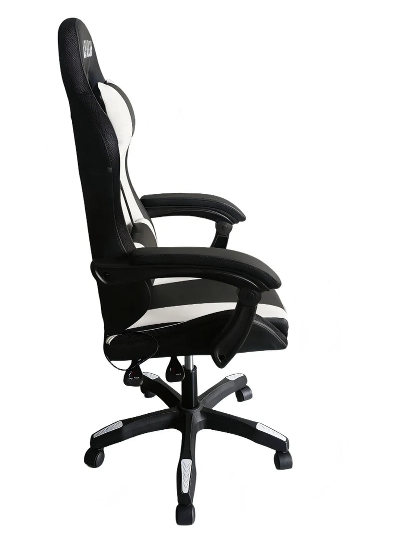 כיסא גיימינג בצבע לבן 7008RGBW מבית LEVEL UP