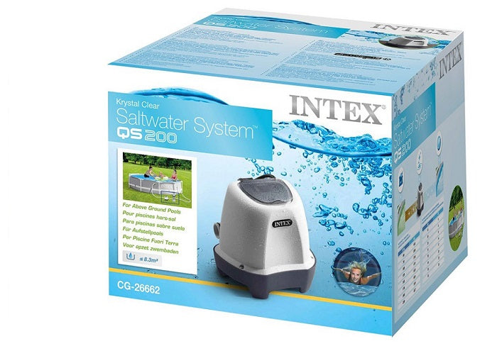 מערכת מלח QS200 לבריכה עד 8,327 ליטר | INTEX | מק״ט 26662