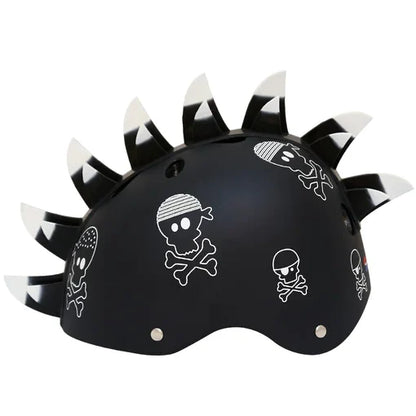 קסדה לילדים Finhawk Pirate שחור מט MEDIUM 83640