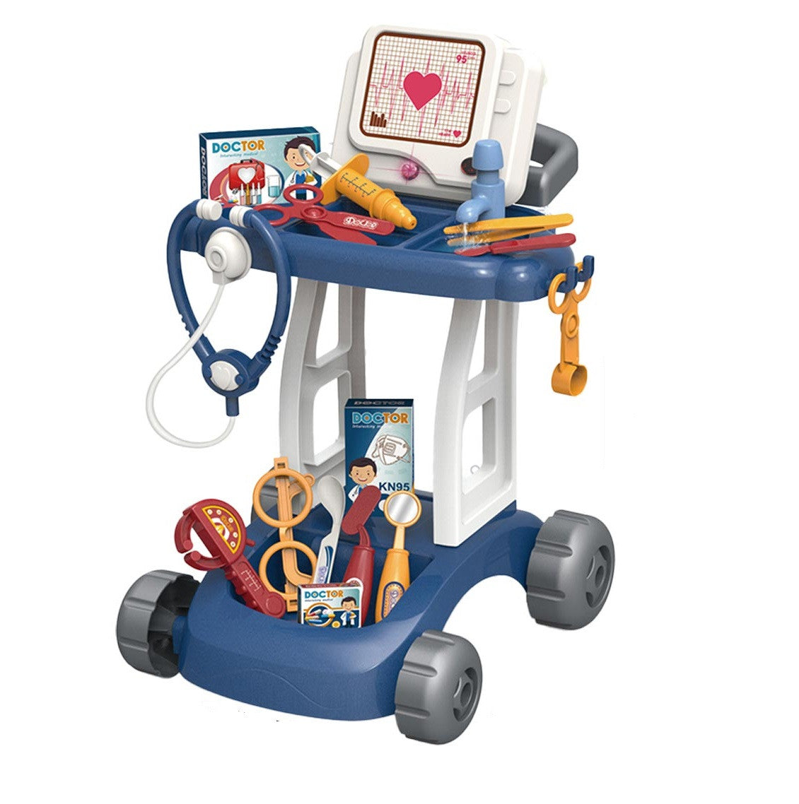 ערכת רופא ניידת (עגלה) לילדים - אישור מכון התקנים
