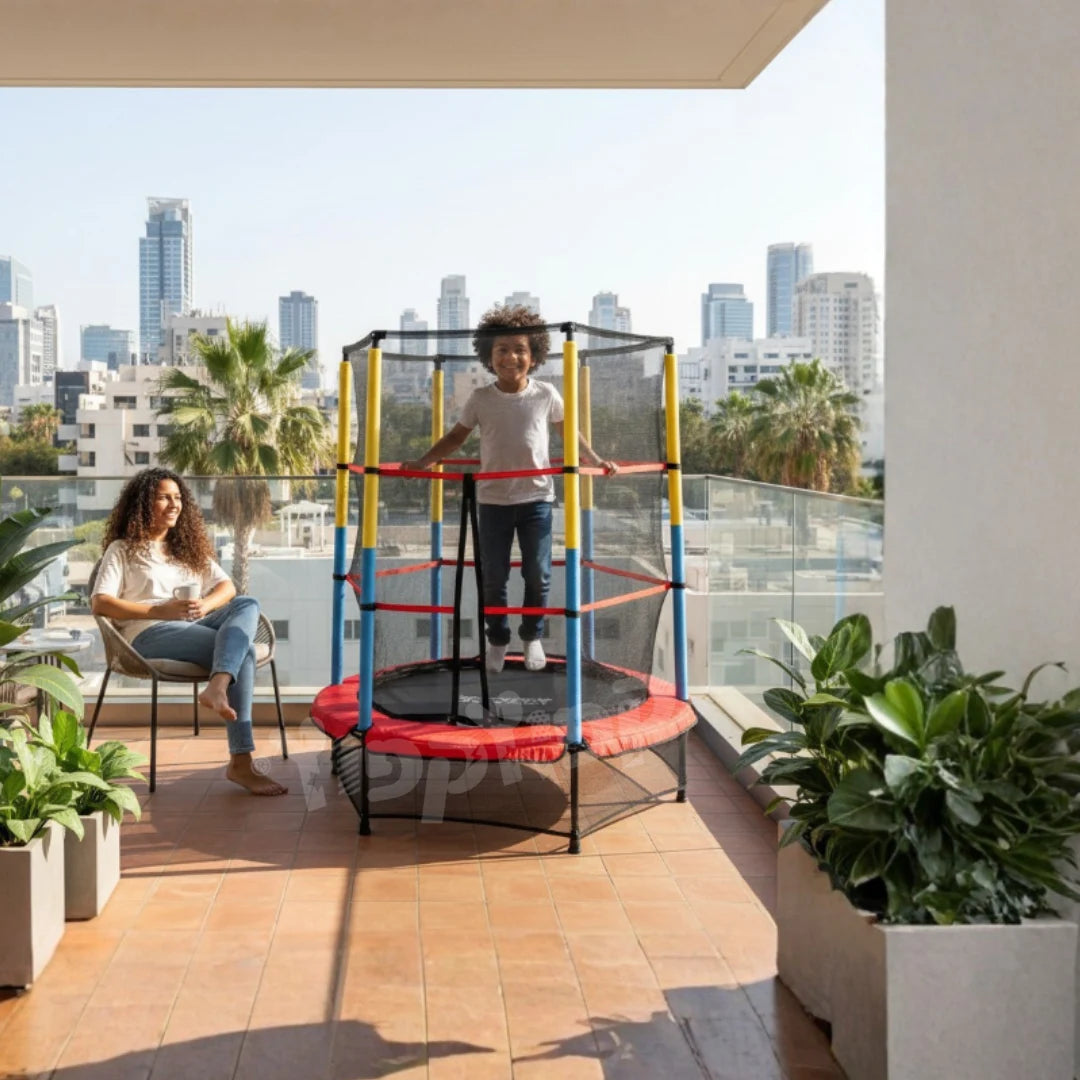 טרמפולינה קטנה לבית TNC140R מבית קפיץ קפוץ