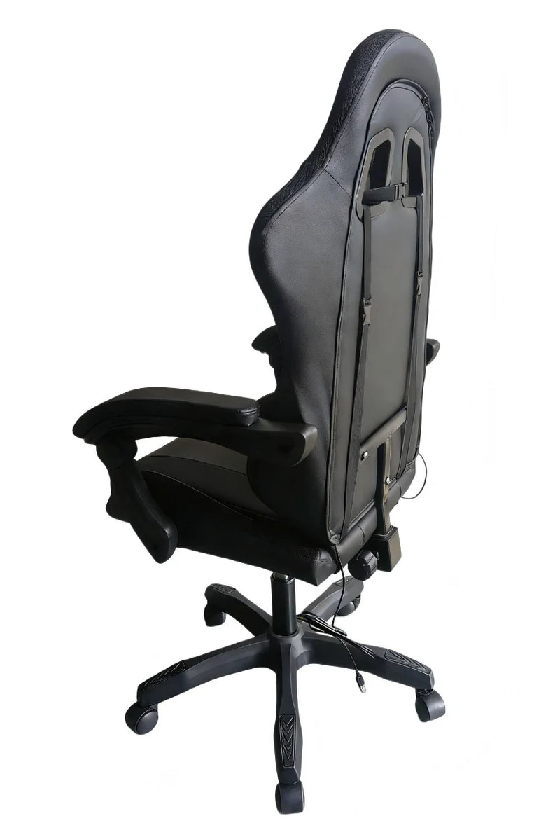כיסא גיימינג בצבע שחור 7008RGBBLACK מבית LEVEL UP