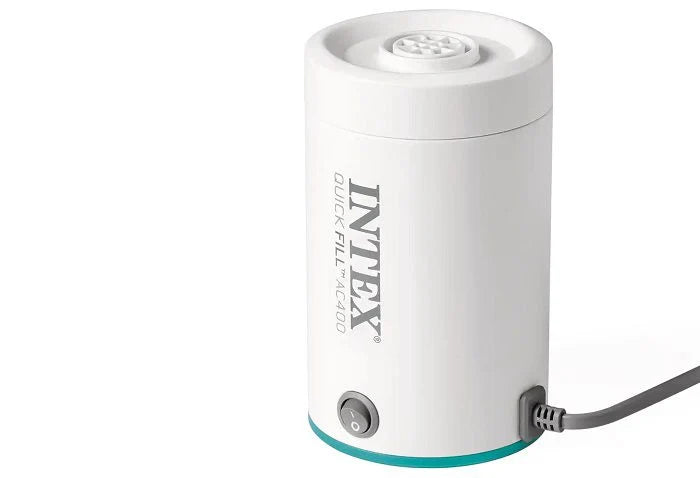 משאבת ניפוח אוויר חשמלית AC לבנה לבית 66646 מבית INTEX