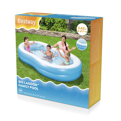 בריכה משפחתית כחולה קלאסית 262X157X46 סמ 54117 מבית BESTWAY