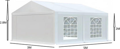 אוהל לאירועים 3X5 פרמיום PVC חזק במיוחד TENT-PRO