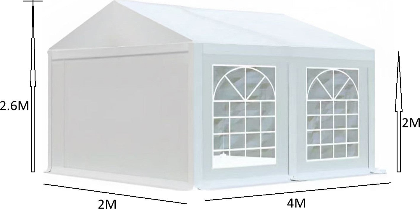 אוהל לאירועים 2X4 פרמיום PVC חזק במיוחד