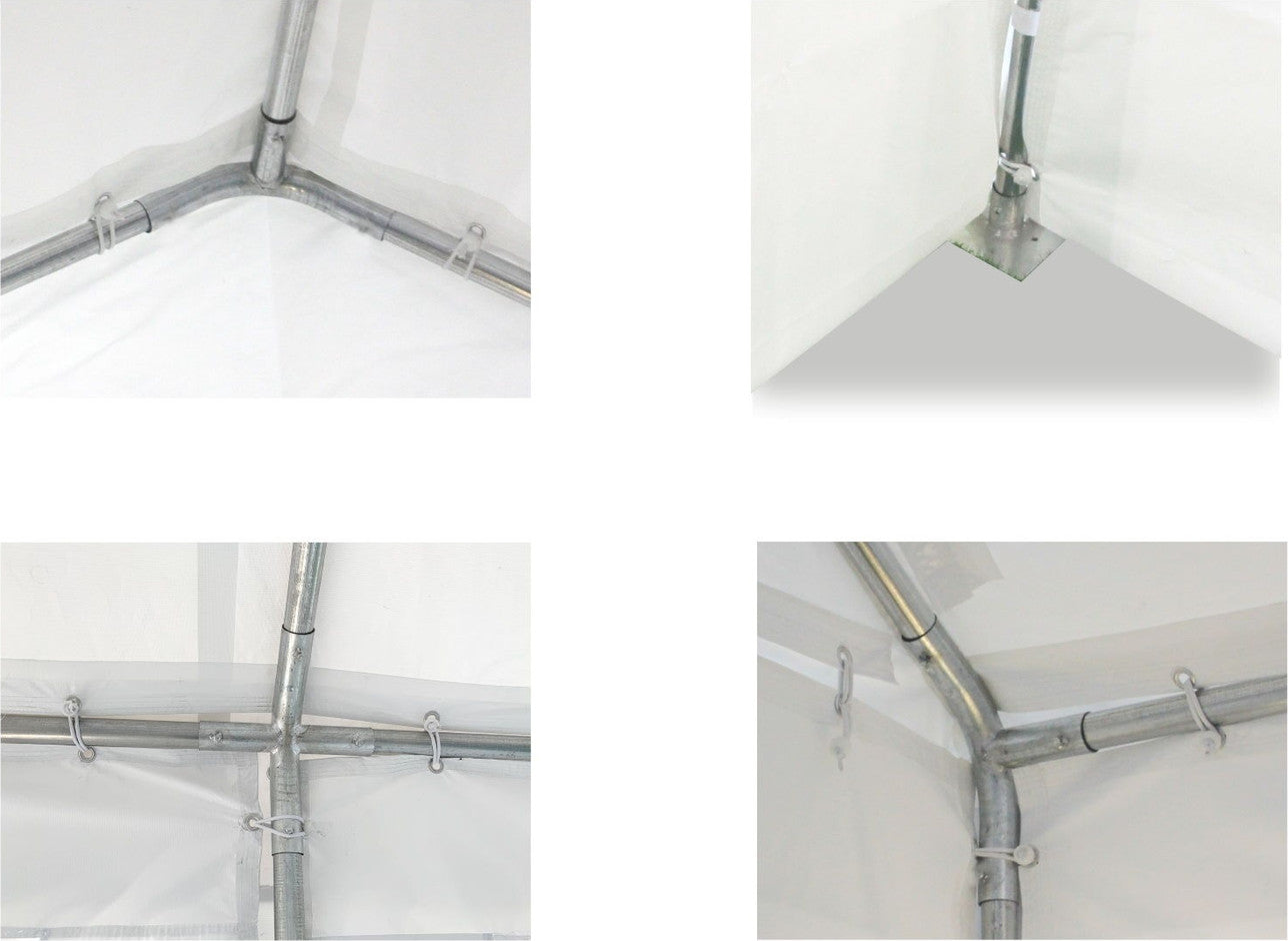 אוהל לאירועים 2X4 פרמיום PVC חזק במיוחד