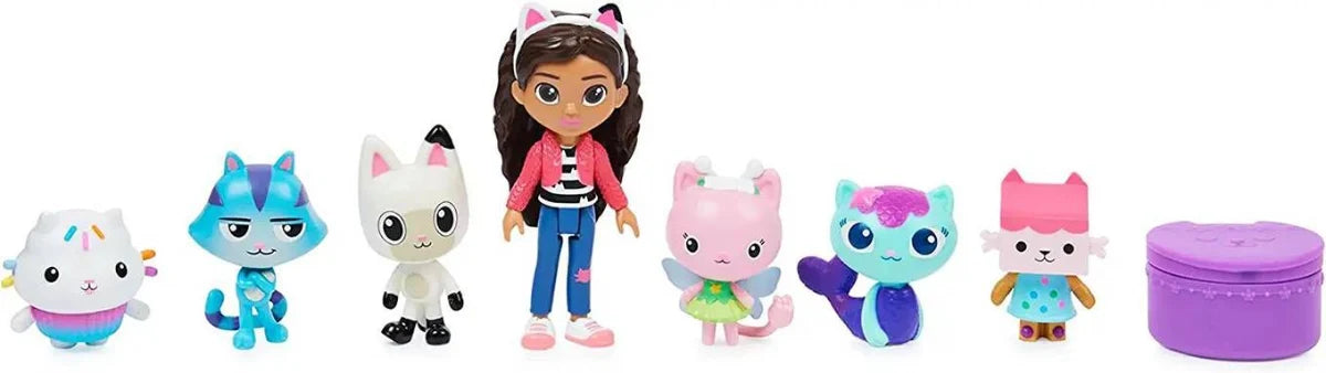 בית בובות של גבי סט 7 בובות דלוקס 3604H מבית Gabby’s Dollhouse