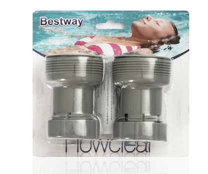 זוג מתאמי צינורות 32/38 ממ 58236 מבית BESTWAY