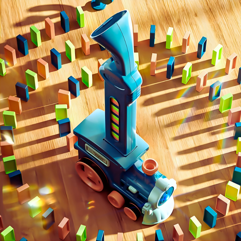 רכבת הפלא - רכבת דומינו חשמלית