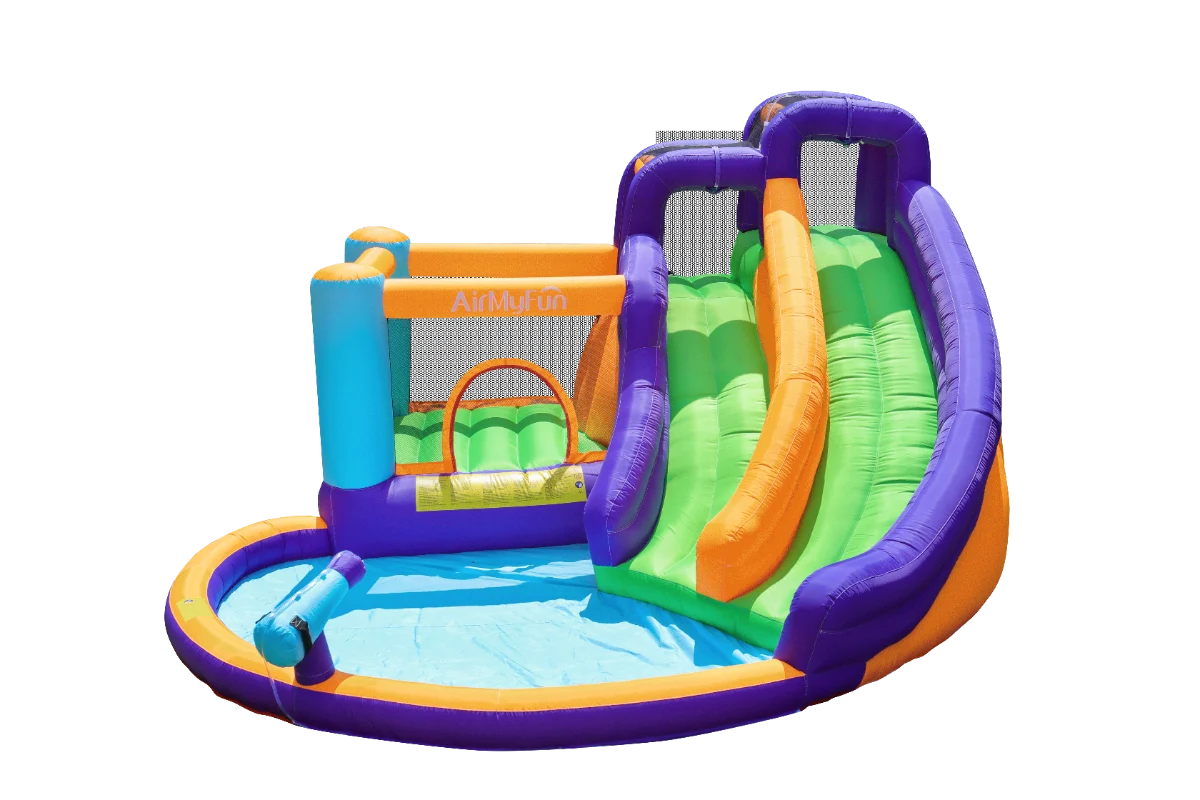 מתנפח מים ענק סגול W83005 מבית DOCTOR DOLPHIN