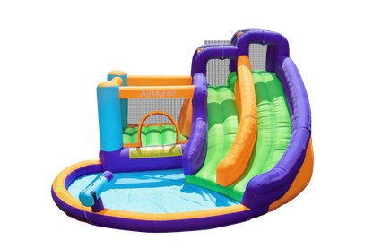 מתנפח מים ענק סגול W83005 מבית DOCTOR DOLPHIN