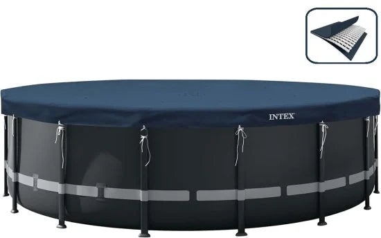 כיסוי דלוקס לבריכה עגולה 5.49 מ׳ | INTEX | מק״ט 28085
