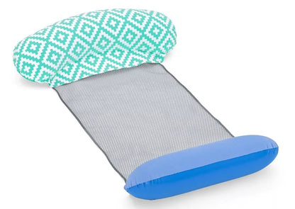 מזרון מתנפח צף 4IN1 עם רשת מרכזית 145×87 סמ 43555 מבית BESTWAY