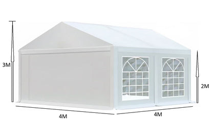 אוהל לאירועים 4X4 פרמיום PVC חזק במיוחד TENT-PRO