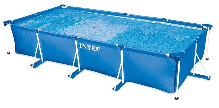 בריכת עמודים מלבנית כחולה 450X220X84 סמ 28273 מבית INTEX