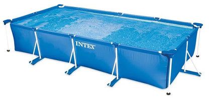 בריכת עמודים מלבנית כחולה 450X220X84 סמ 28273 מבית INTEX