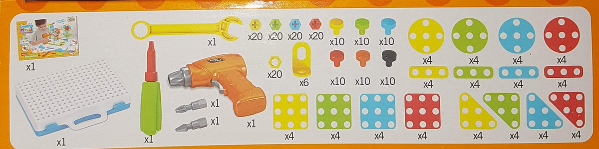 משחק מברגה 237 חלקים
