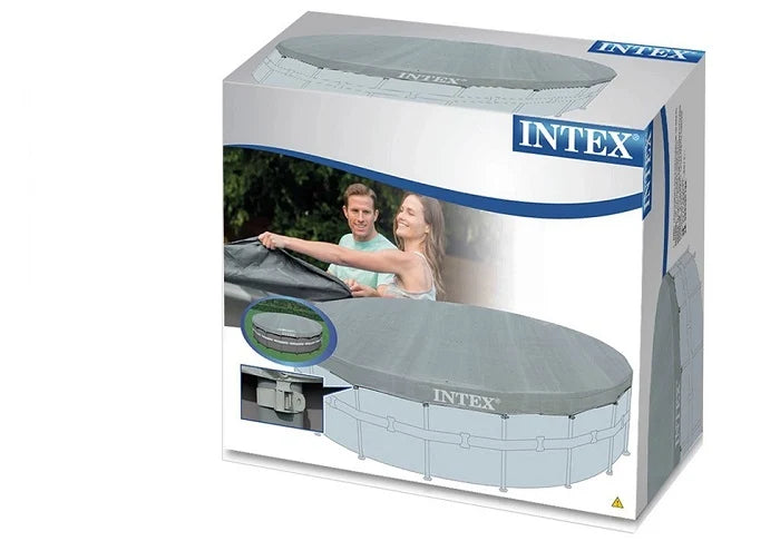 כיסוי לבריכה ביתית עגולה בקוטר 488 28040 מבית INTEX
