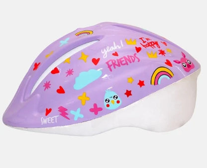 קסדה לילדים EPIGA VOOM סגול בהיר מבריק XS 85408