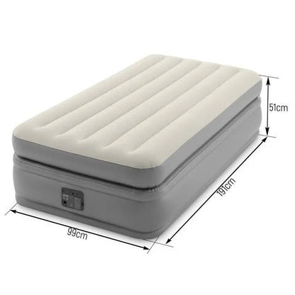 מזרן מתנפח יחיד Comfort עם משאבה מובנית ‎191×99×51‎ ס״מ | INTEX | מק״ט ‎64162‎