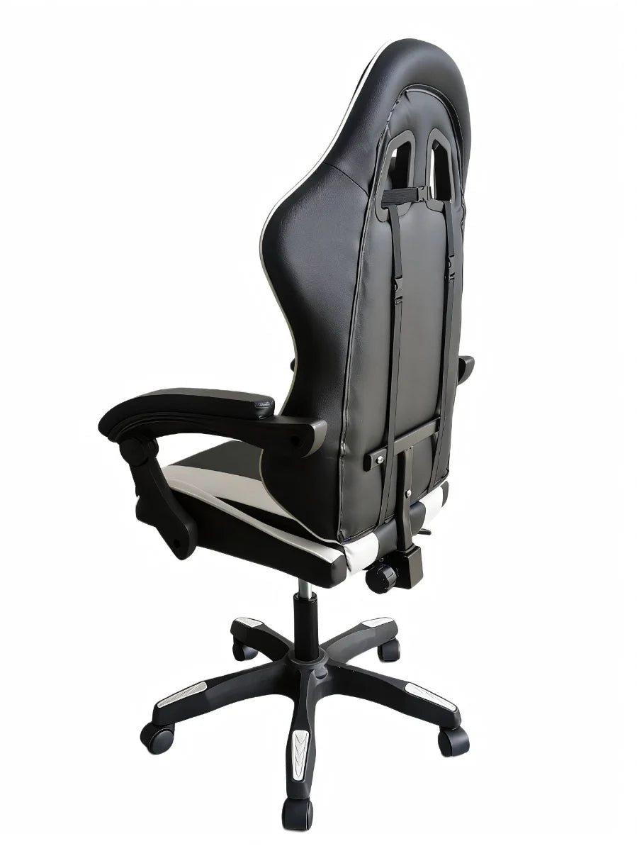 כיסא גיימינג בצבע לבן 7008W מבית LEVEL UP
