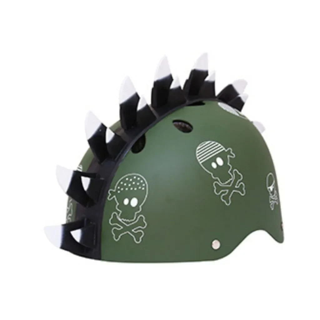 קסדה לילדים Finhawk Pirate ירוק מט SMALL 81752
