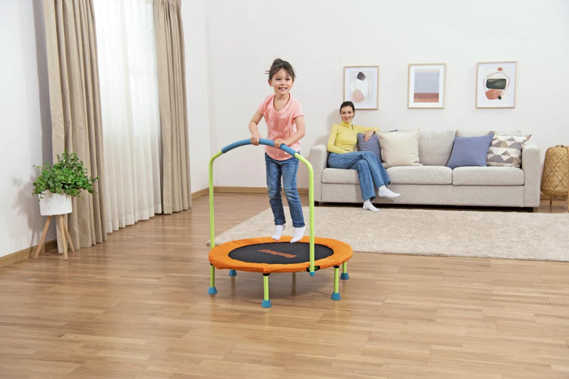 טרמפולינה מתקפלת לקטנטנים עם מוט אחיזה סמ 59100 מבית Bestway