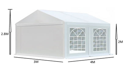 אוהל לאירועים 3X4 פרמיום PVC חזק במיוחד TENT-PRO