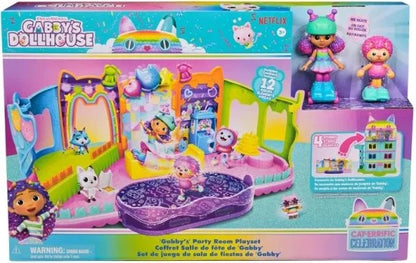 חדר מסיבות החלקה על גלגיליות של גבי 3645H מבית Gabby's Dollhouse