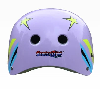 קסדה לילדים GLOMATIC סגול מבריק MEDIUM 83664