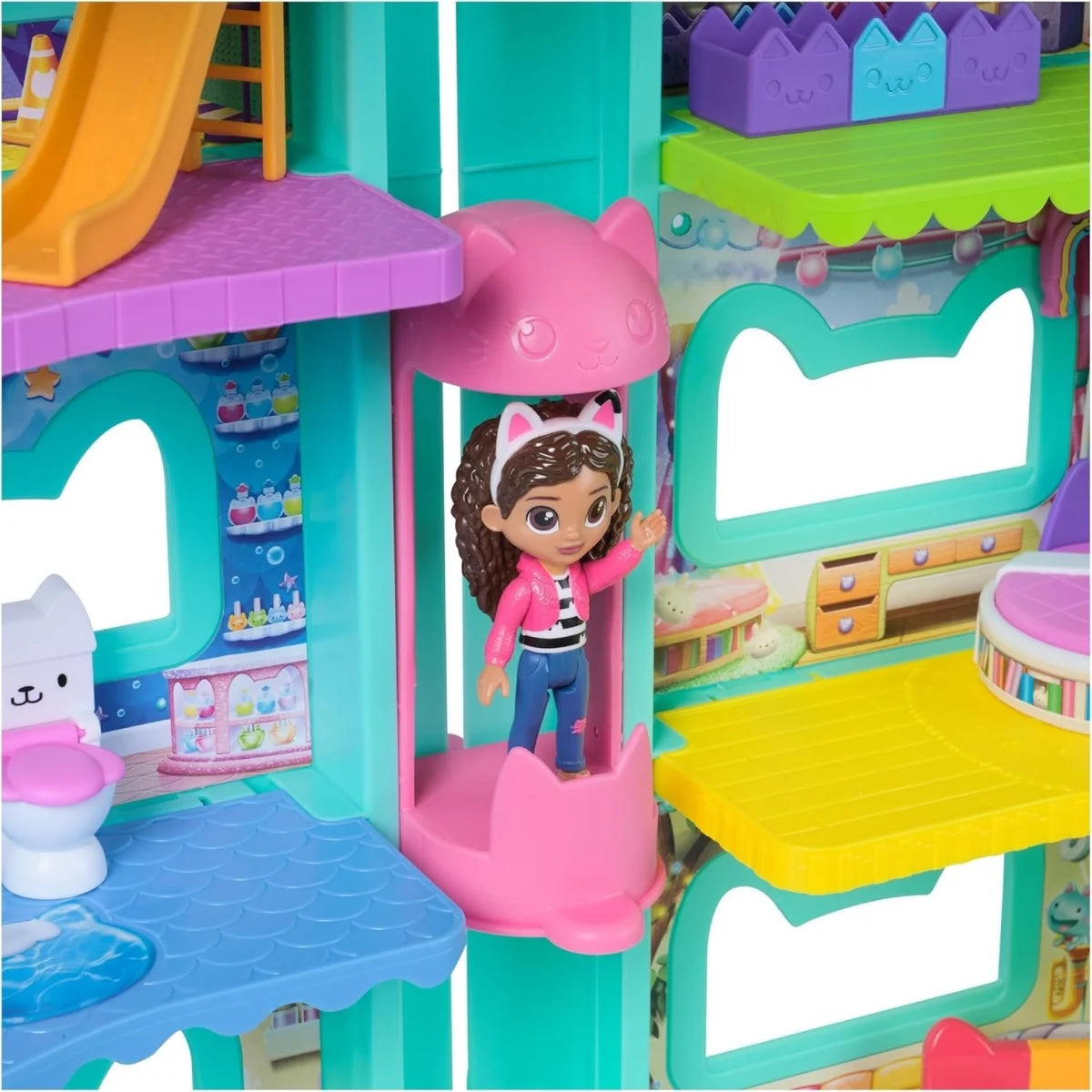 בית בובות של גבי מיאו מדהים 3658H מבית Gabby's Dollhouse