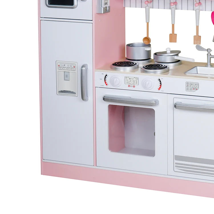 מטבח לילדים מעץ רעות צבע ורוד W10C382B-ורוד מאת בית העץ