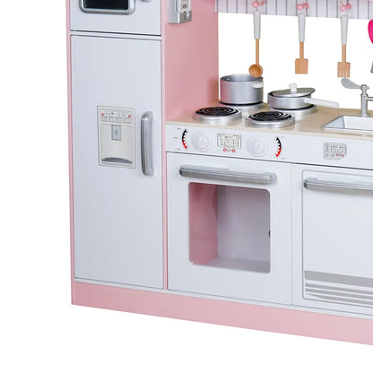 מטבח לילדים מעץ רעות צבע ורוד W10C382B-ורוד מאת בית העץ