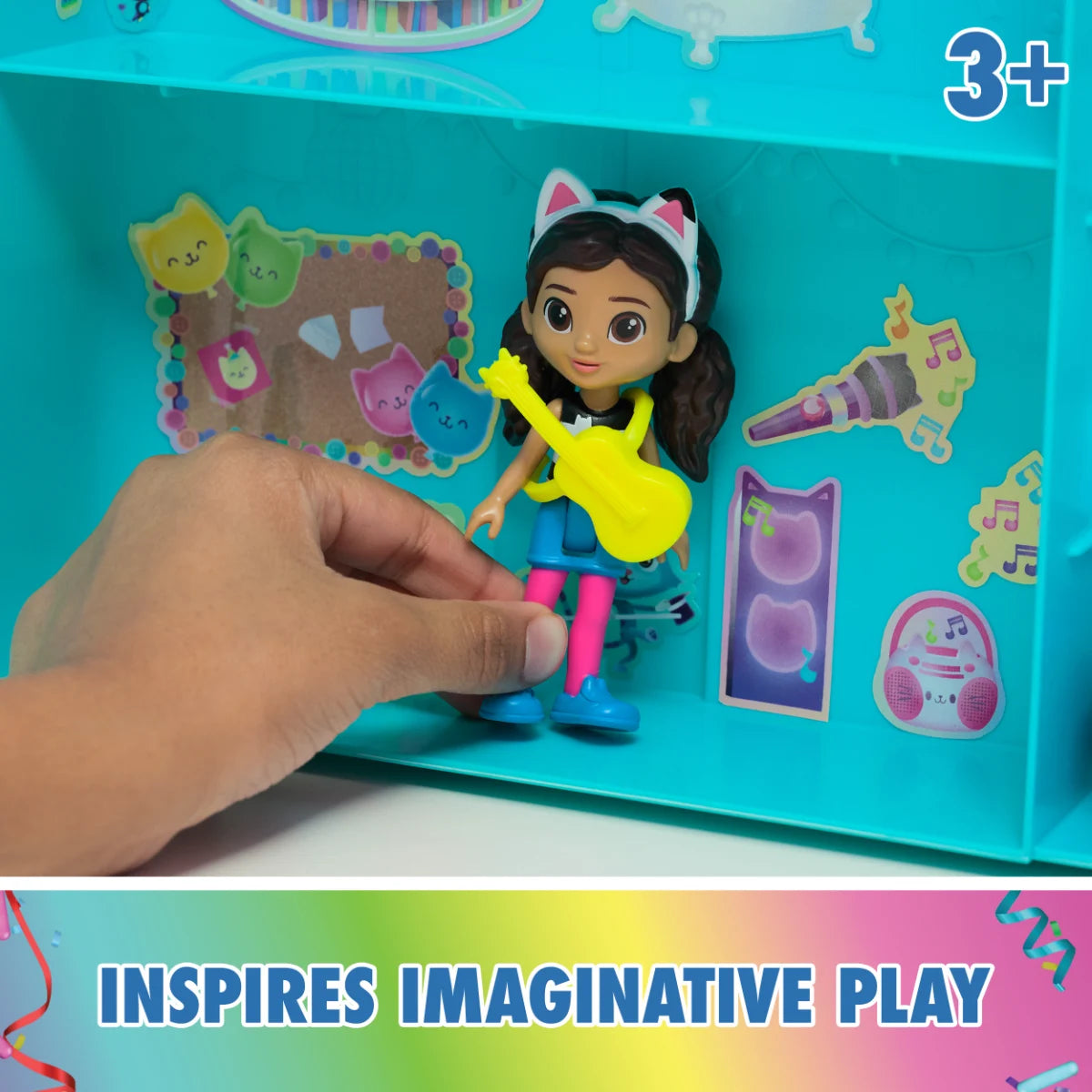 בית בובות על הדרך של גבי 3654H מבית Gabby's Dollhouse