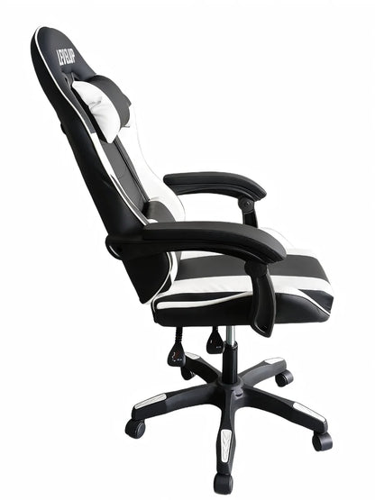 כיסא גיימינג בצבע לבן 7008W מבית LEVEL UP