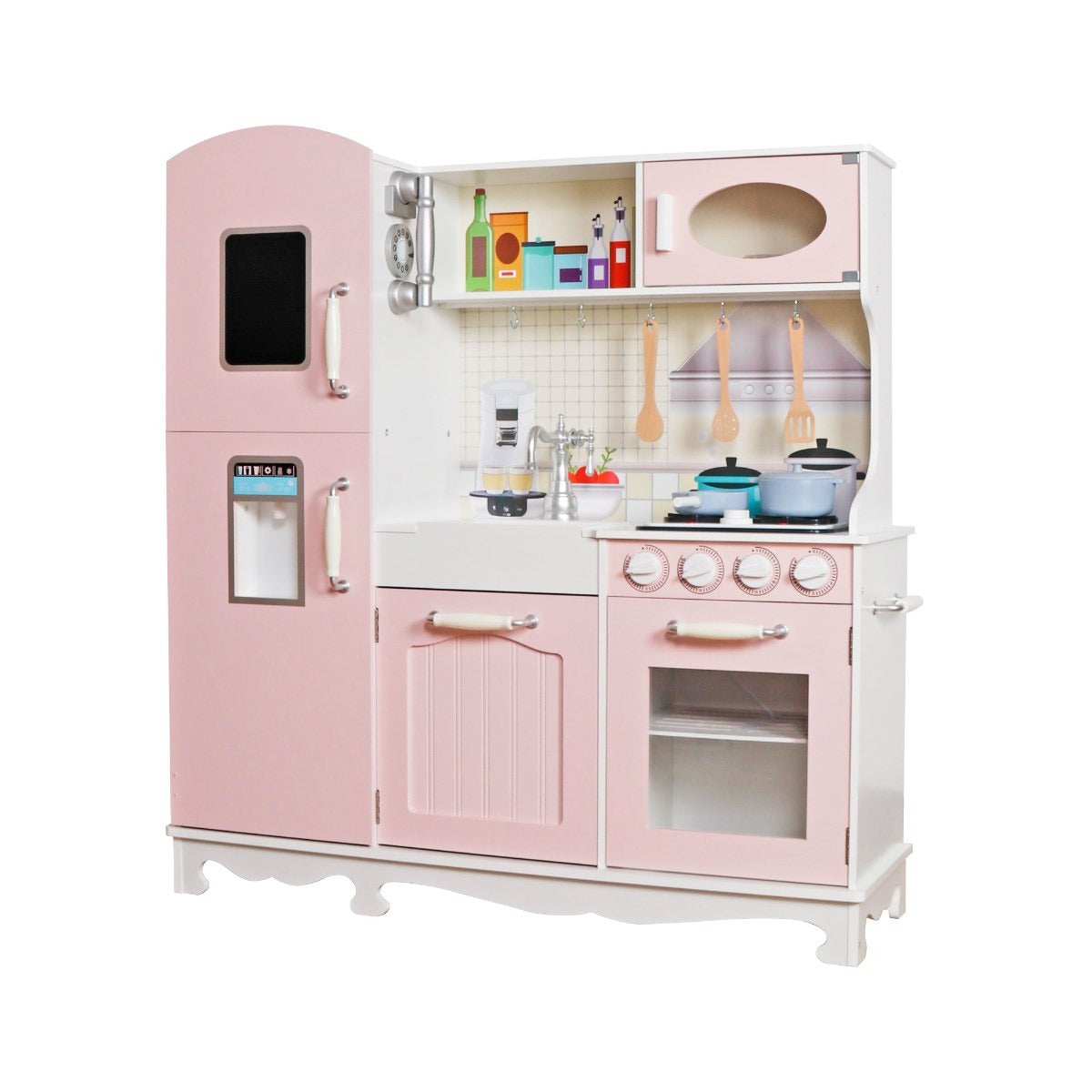 מטבח עץ אלקטרוני לילדים דגם נויה - עץ MDF איכותי