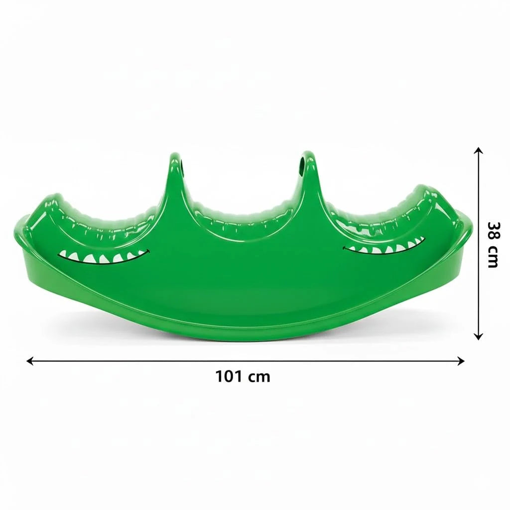 נדנדת טריו תנין תלת מושבית לילדים מבית Dantoy